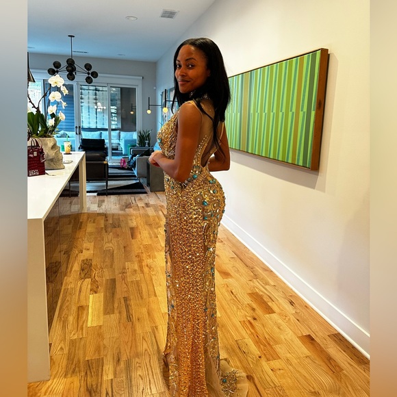 Couture Pageant Gown - Picture 4 of 4